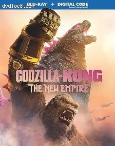 Godzilla X Kong: The New Empire [Blu-ray + Digital] Cover