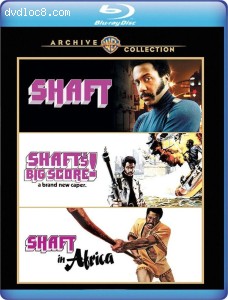 Shaft Triple Feature (Shaft / Shaft's Big Score / Shaft in Africa) [Blu-Ray] Cover