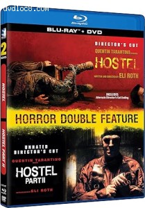 Hostel / Hostel: Part II (Director's Cut - Horror Double Feature) [Blu-Ray + DVD] Cover