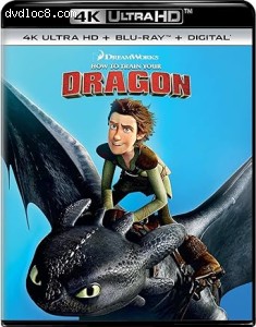 How to Train Your Dragon [4K Ultra HD + Blu-Ray + Digital] Cover