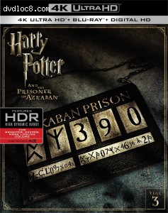 Harry Potter and the Prisoner of Azkaban [4K Ultra + Blu-Ray + Digital] Cover