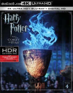 Harry Potter and the Goblet of Fire [4K Ultra HD + Blu-Ray + Digital] Cover