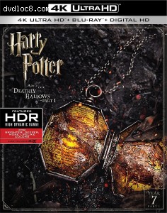 Harry Potter and the Deathly Hallows - Part 1 [4K Ultra HD + Blu-Ray + Digital] Cover