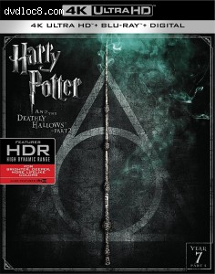 Harry Potter and the Deathly Hallows - Part 2 [4K Ultra HD + Blu-Ray + Digital] Cover