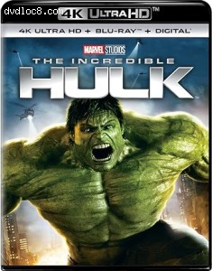 Incredible Hulk, The [4K Ultra HD + Blu-Ray + Digital] Cover