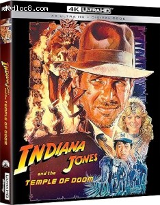 Indiana Jones and the Temple of Doom [4K Ultra HD + Digital] Cover