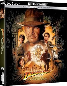 Indiana Jones and the Kingdom of the Crystal Skull [4K Ultra HD + Digital] Cover