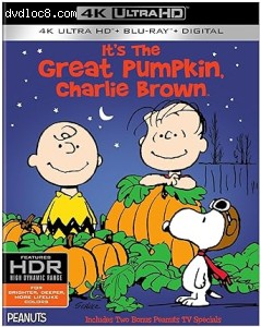 It's the Great Pumpkin, Charlie Brown [4K Ultra HD + Blu-Ray + Digital] Cover