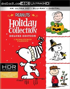 Peanuts: Holiday Collection [4K Ultra HD + Blu-Ray + Digital] Cover