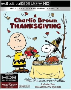 Charlie Brown Thanksgiving, A [4K Ultra HD + Blu-Ray + Digital] Cover