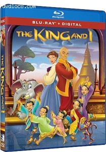 King and I, The [Blu-Ray + Digital] Cover