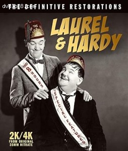 Laurel &amp; Hardy: The Definitive Restorations [Blu-Ray] Cover