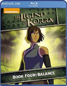 Legend Of Korra, The - Book Four: Balance [Blu-Ray] Cover