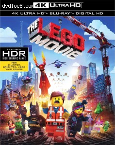 Lego Movie, The [4K Ultra HD + Blu-Ray + Digital] Cover