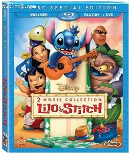 Lilo &amp; Stitch 2-Movie Collection (3-Disc Special Edition) [Blu-Ray + DVD] Cover