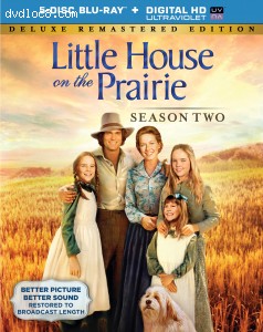 Little House on the Prairie: Season Two (Deluxe Remastered Edition) [Blu-Ray + Digital] Cover