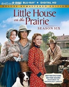 Little House on the Prairie: Season Six (Deluxe Remastered Edition) [Blu-Ray + Digital] Cover