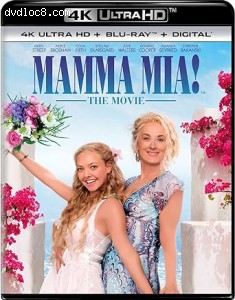 Mamma Mia! (10th Anniversary Edition) [4K Ultra HD + Blu-Ray + Digital] Cover