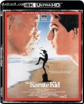 Cover Image for 'Karate Kid, The (40th Anniversary VHS Collectible Packaging) [4K Ultra HD + Blu-Ray + Digital]'