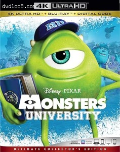 Monsters University (Ultimate Collector's Edition) [4K Ultra HD + Blu-Ray + Digital] Cover