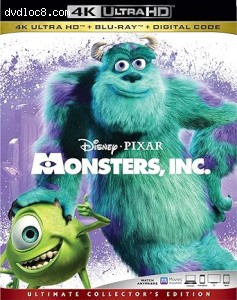 Monsters, Inc. (Ultimate Collector's Edition) [4K Ultra HD + Blu-Ray + Digital] Cover