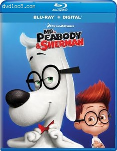 Mr. Peabody &amp; Sherman [Blu-Ray + Digital] Cover