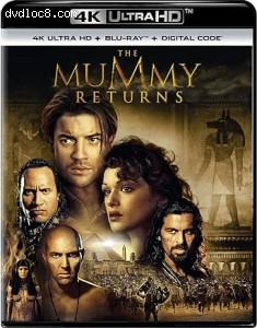 Mummy Returns, The [4K Ultra HD + Blu-Ray + Digital] Cover