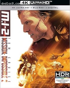 Mission: Impossible 2 [4K Ultra HD + Blu-Ray + Digital] Cover