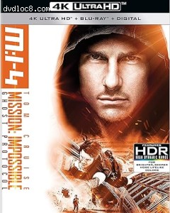 Mission: Impossible - Ghost Protocol [4K Ultra HD + Blu-Ray + Digital] Cover