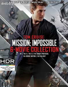 Mission: Impossible 6-Movie Collection [4K Ultra HD + Blu-Ray + Digital] Cover