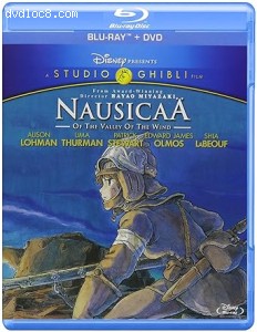Nausicaa of the Valley of the Wind [Blu-Ray + DVD] Cover