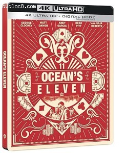 Ocean's Eleven (Steelbook) [4K Ultra HD + Digital] Cover