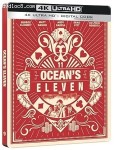 Cover Image for 'Ocean's Eleven (Steelbook) [4K Ultra HD + Digital 4K]'