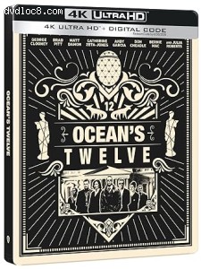 Ocean's Twelve (Steelbook) [4K Ultra HD + Digital] Cover
