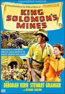 King Solomon's Mines (Warner) Cover
