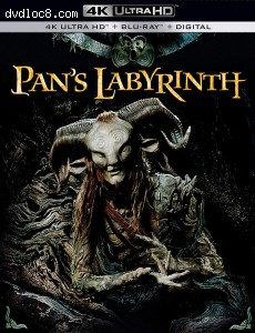 Pan's Labyrinth [4K Ultra HD + Blu-Ray + Digital] Cover