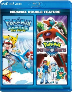 Pokemon Heroes / Pokemon Destiny Deoxys (Miramax Double Feature) [Blu-Ray] Cover