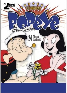 Popeye the Sailor: 75th Anniverary - 24 Classic Cartoons Cover