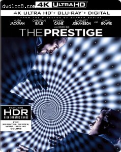 Prestige, The [4K Ultra HD + Blu-Ray + Digital] Cover