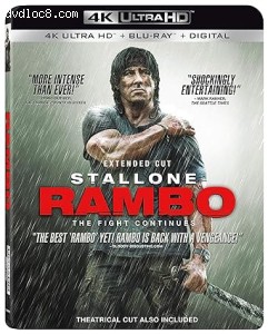 Rambo (Extended Cut) [4K Ultra HD + Blu-Ray + Digital] Cover