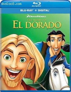 Road to El Dorado, The [Blu-Ray + Digital] Cover
