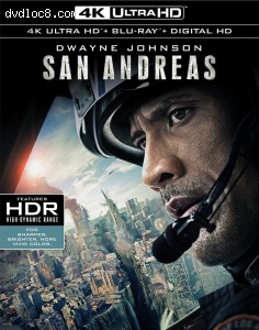 San Andreas [4K Ultra HD + Blu-Ray + Digital] Cover