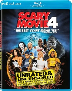 Scary Movie 4 (Unrated &amp; Uncensored) [Blu-Ray] Cover