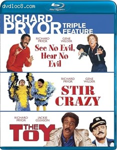 Richard Pryor Triple Feature (See No Evil, Hear No Evil / Stir Crazy / The Toy) [Blu-Ray] Cover