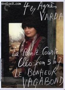 4 by Agnès Varda (La Pointe Courte / Cleo from 5 to 7 / Le Bonheur / Vagabond) (The Criterion Collection) Cover