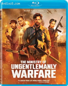 Ministry of Ungentlemanly Warfare, The (Blu-ray + DVD + Digital) Cover