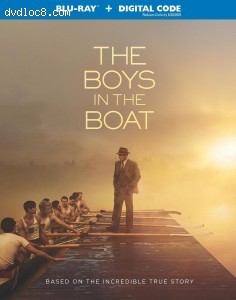 Cover Image for 'Boys in the Boat, The [Blu-ray + Digital]'