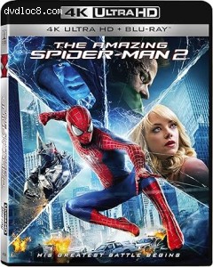 Amazing Spider-Man 2, The [4K Ultra HD + Blu-Ray] Cover
