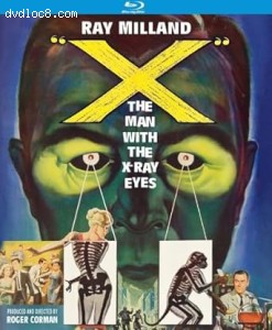 X: The Man with the X-Ray Eyes [Blu-Ray] Cover