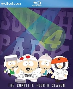 South Park: The Complete 4th Season [Blu-Ray] Cover